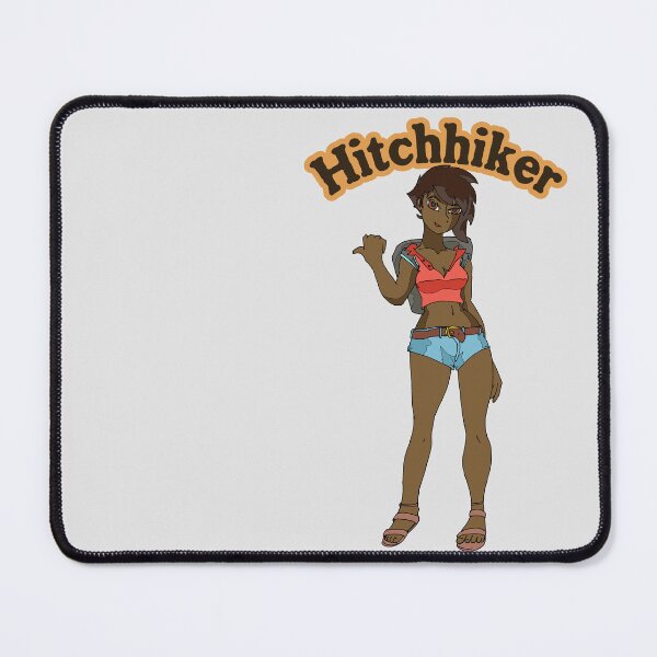 Item preview, Cute Hitchhiker Girl - Dark designed and sold by Chubuter.