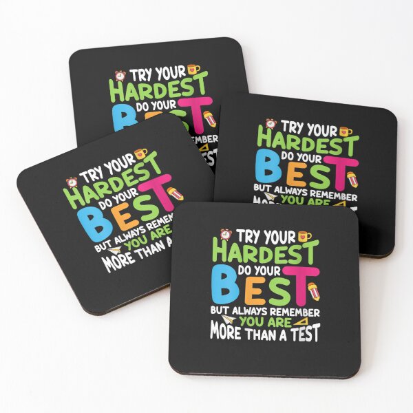 Item preview, Try your hardest do your best you’re more than a test shirt designed and sold by Bethemostbeauti.