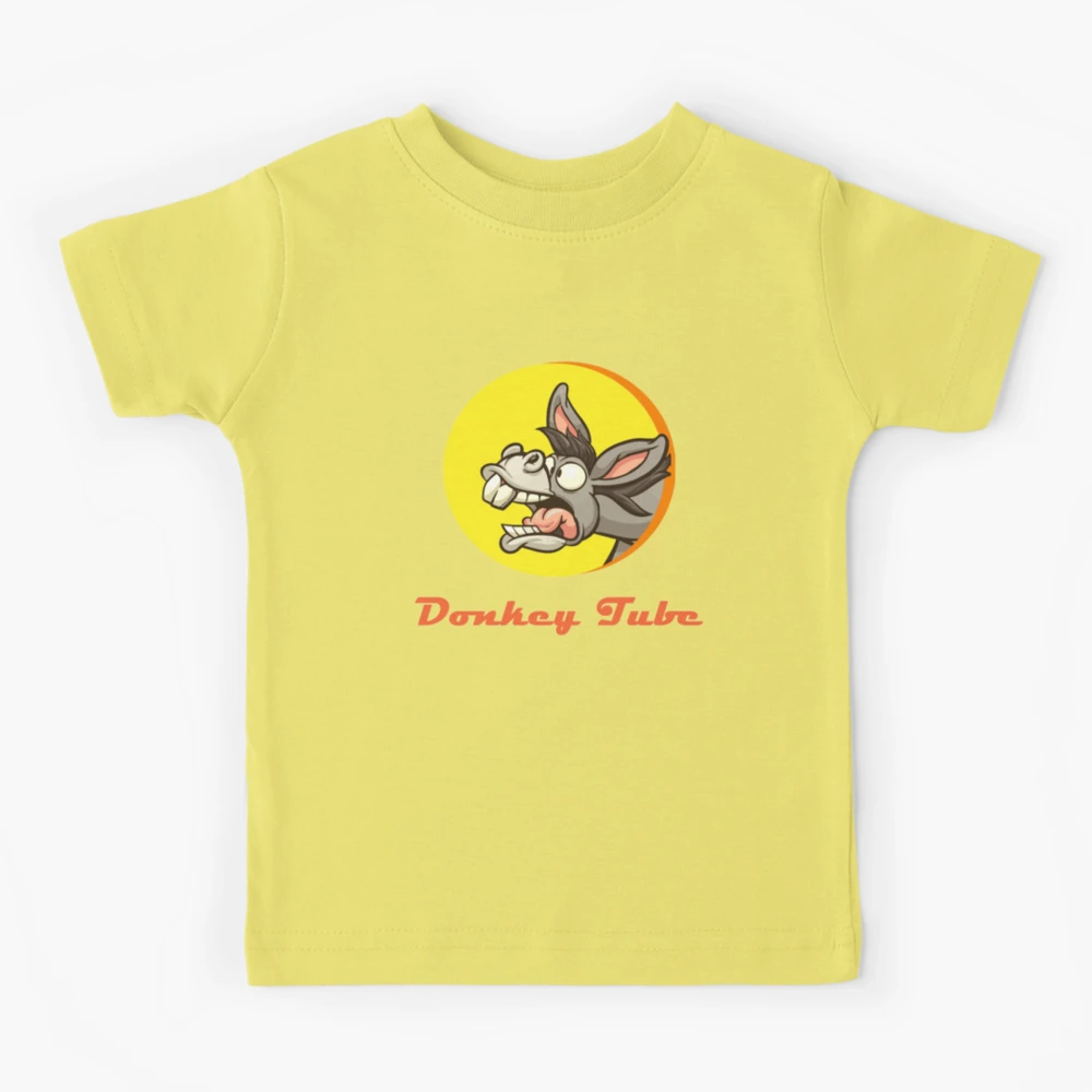 Trotro donkey towel TROtro GALLIMARD JEUNESSE t-shirt yellow