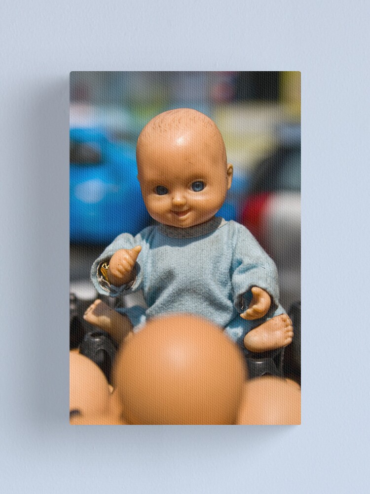 Alternate view of Egghead Canvas Print
