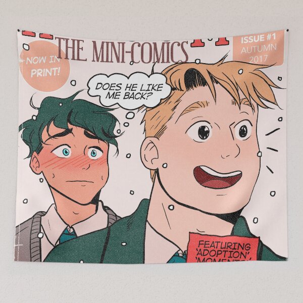 Item preview, Heartstopper Comics Cover Art by Alcie Oseman designed and sold by AliceOsemanFan.