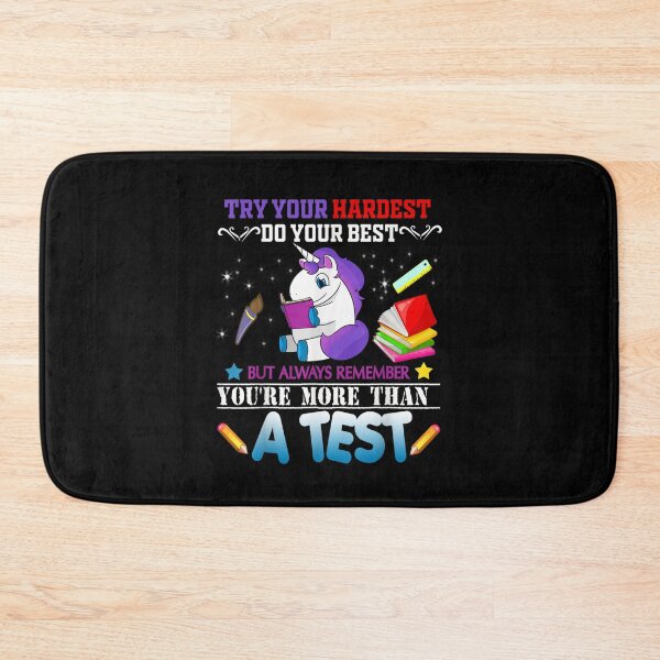 Item preview, Try your hardest do your best you’re more than a test shirt designed and sold by Bethemostbeauti.