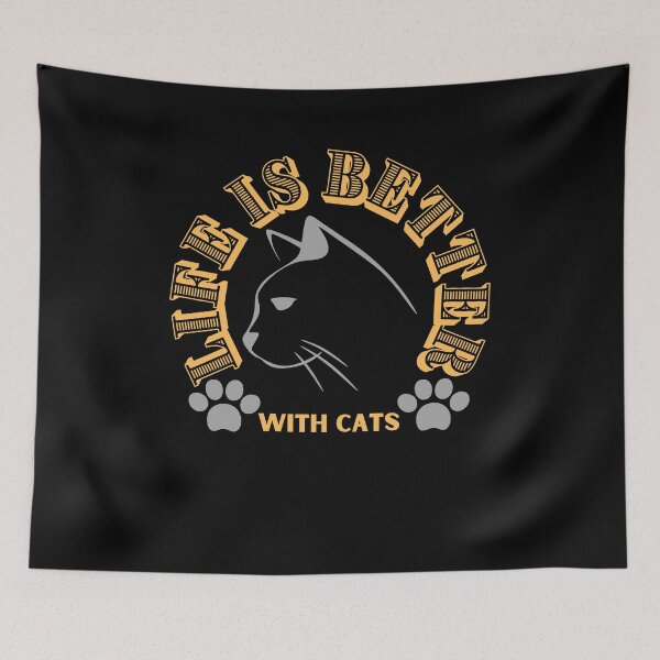 Item preview, Life is better with cats designed and sold by Laviola182.