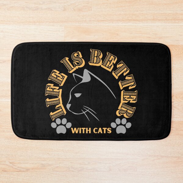 Item preview, Life is better with cats designed and sold by Laviola182.