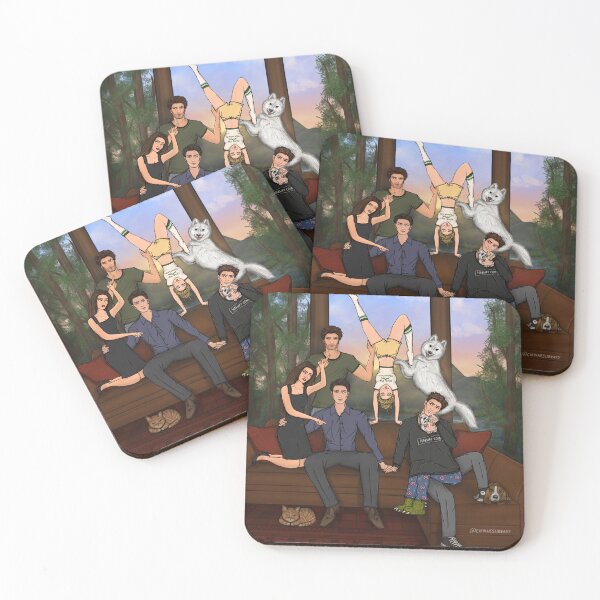 Item preview, The Core Six from the Addicted and Calloway Sisters Series (without text) designed and sold by catrineslibrary.