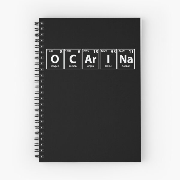 Item preview, Ocarina (O-C-Ar-I-Na) Periodic Elements Spelling designed and sold by cerebrands.