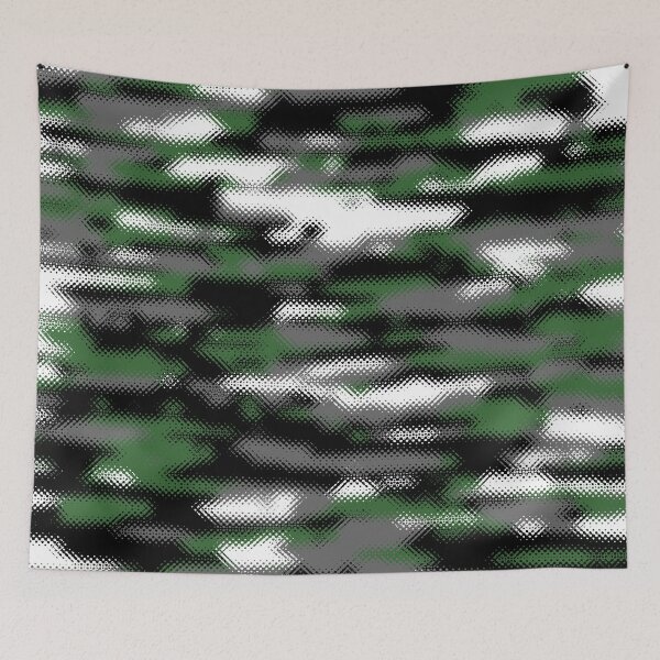 Item preview, Camouflage Green Black White  designed and sold by Tshirtstory.