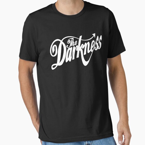 Vista previa del artículo con la obra «Camiseta esencial con el producto más vendido de la banda The Darkness», diseñado y vendido por KellieGoodwin.