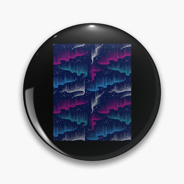 Item preview, Dotwork Aurora borealis designed and sold by AndySerkis.