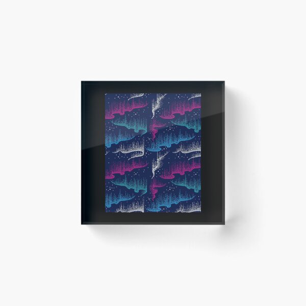 Item preview, Dotwork Aurora borealis designed and sold by AndySerkis.