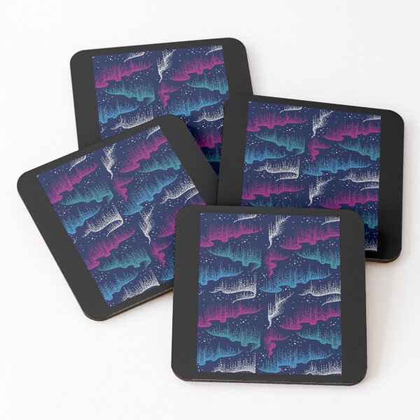 Item preview, Dotwork Aurora borealis designed and sold by AndySerkis.