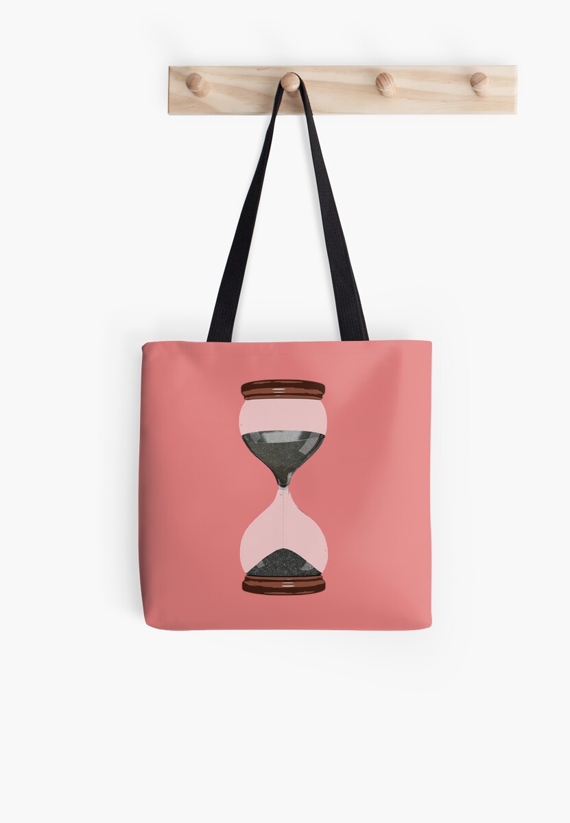 hourglass s tote bag