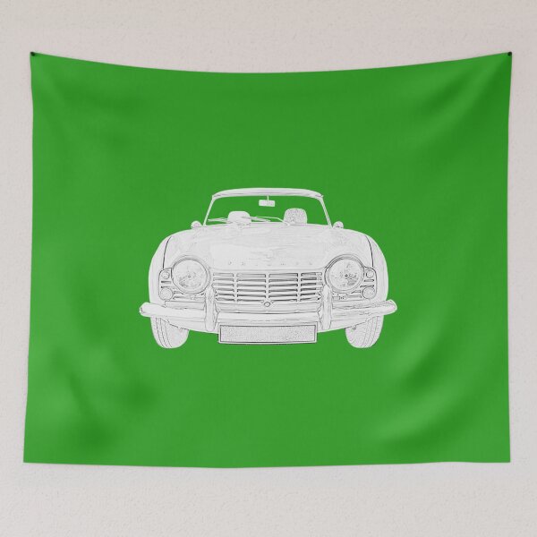 Item preview, Triumph TR4 classic car designed and sold by TinCaz.