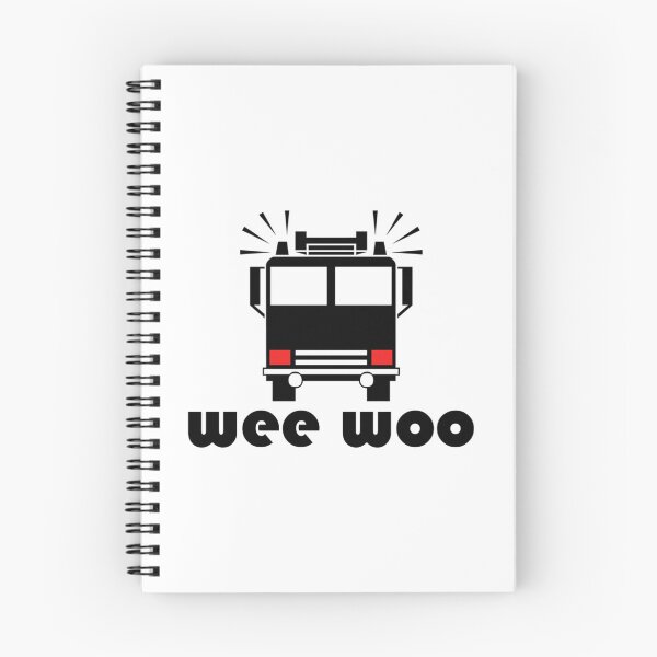 Item preview, Wee Woo Firetruck designed and sold by TinCaz.