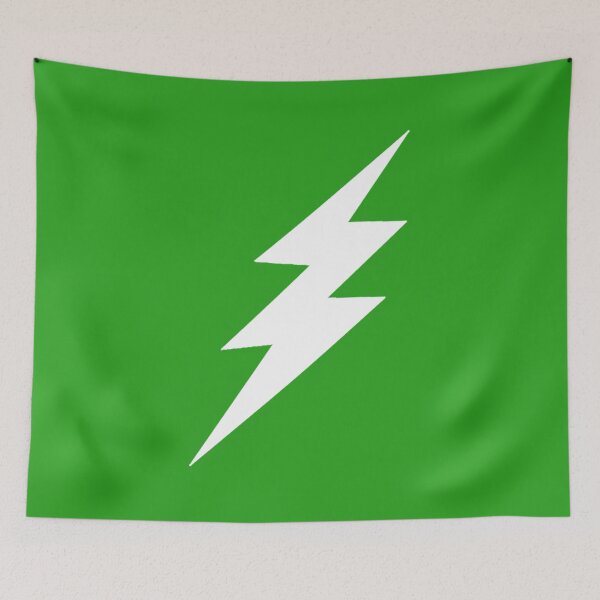 Item preview, White Lightning Bolt designed and sold by TinCaz.