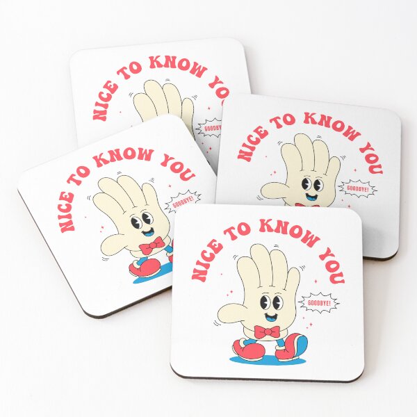 Item preview, NICE TO KNOW YOU designed and sold by ALFBOCREATIVE.