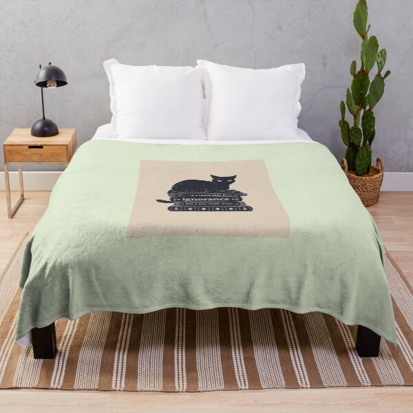 Item preview, Dark Academia Ignorance Killed The Cat Photographic Print designed and sold by Kariniller.