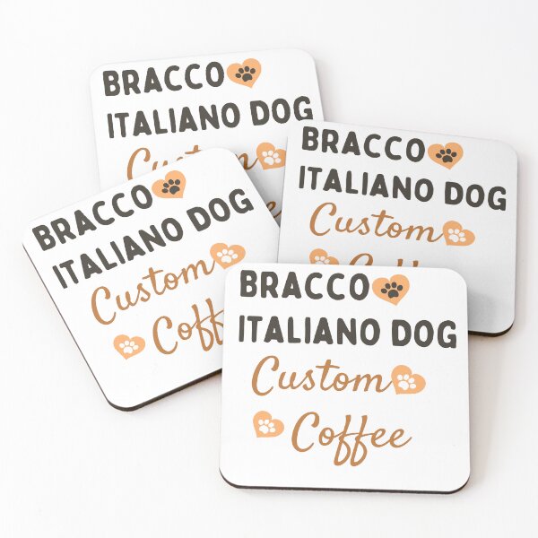 Item preview, Bracco Italiano Dog Custom Coffee designed and sold by Aminesnip.