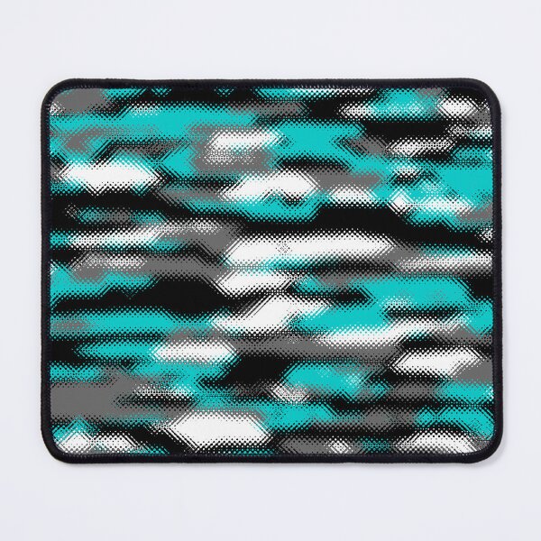 Item preview, Camouflage Aqua Black White  designed and sold by Tshirtstory.