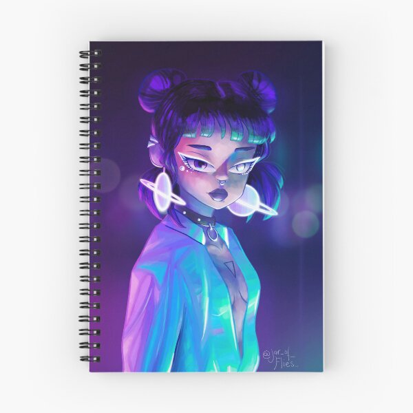 Item preview, Space Girl Portrait designed and sold by jar-of-flies.