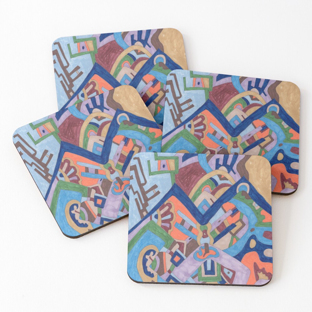 Item preview, Coasters (Set of 4) designed and sold by RLMdesignes.