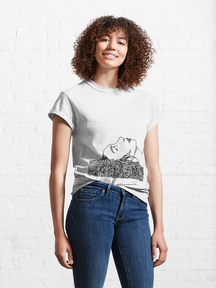 Alternate view of floating Classic T-Shirt