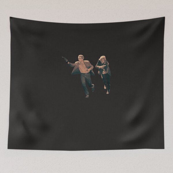 Item preview, Butch Cassidy and the Sundance Kid vintage Hollywood Paul Newman, Robert, Redford,  Essential T-Shir designed and sold by Fynnsefeke.