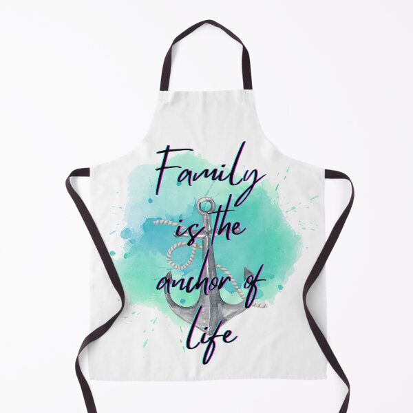 Item preview, Family is the anchor of life designed and sold by Aminesnip.