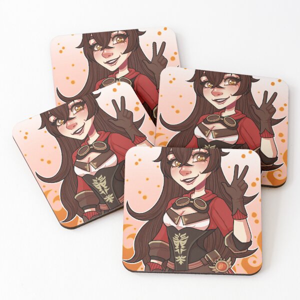 Item preview, Genshin Impact - Amber designed and sold by galaxiiacharlie.