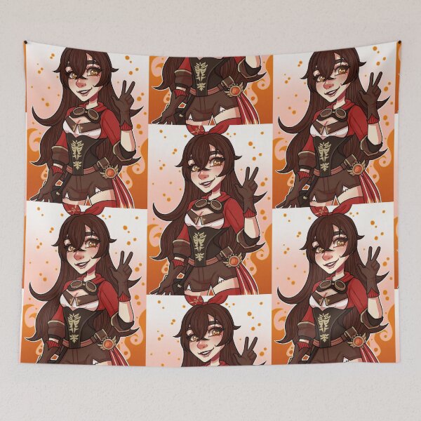 Item preview, Genshin Impact - Amber designed and sold by galaxiiacharlie.
