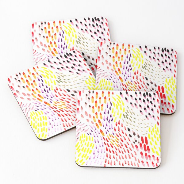 Item preview, Watercolor pointillist landscape designed and sold by Colorgesmil.