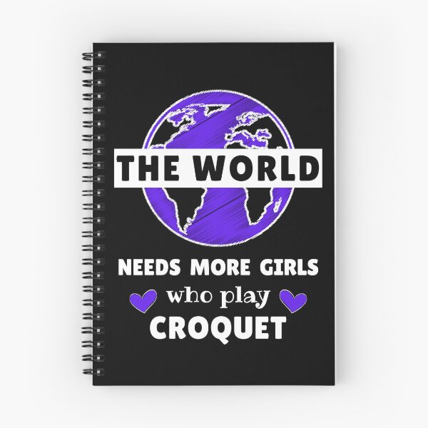Item preview, The world needs more girls who play croquet designed and sold by TheGreenGoat.