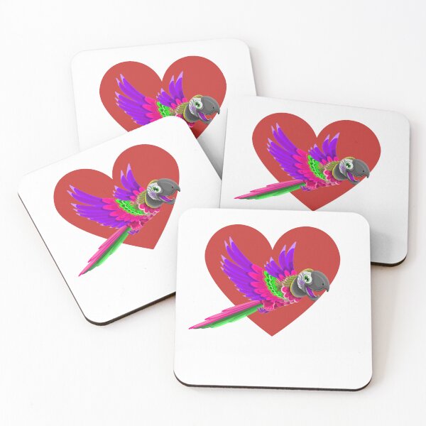 Item preview, colourful parrot designed and sold by Galaxy8999.