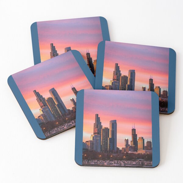 Item preview, Chicago Skyline 2 Graphic  designed and sold by RayAndAnnShops.