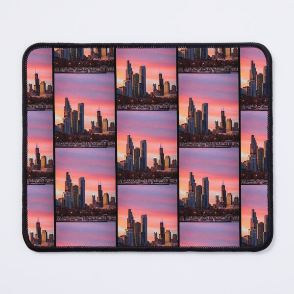 Item preview, Chicago Skyline 2 Graphic    designed and sold by RayAndAnnShops.