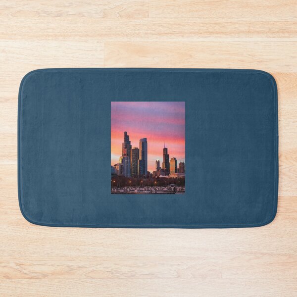 Item preview, Chicago Skyline 2 Graphic    designed and sold by RayAndAnnShops.