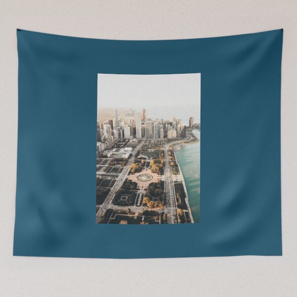 Item preview, Chicago Skyline 4 Long  designed and sold by RayAndAnnShops.