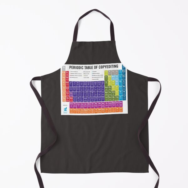 Item preview, Periodic Table of Copyediting 2021 designed and sold by AloisiaHeb.