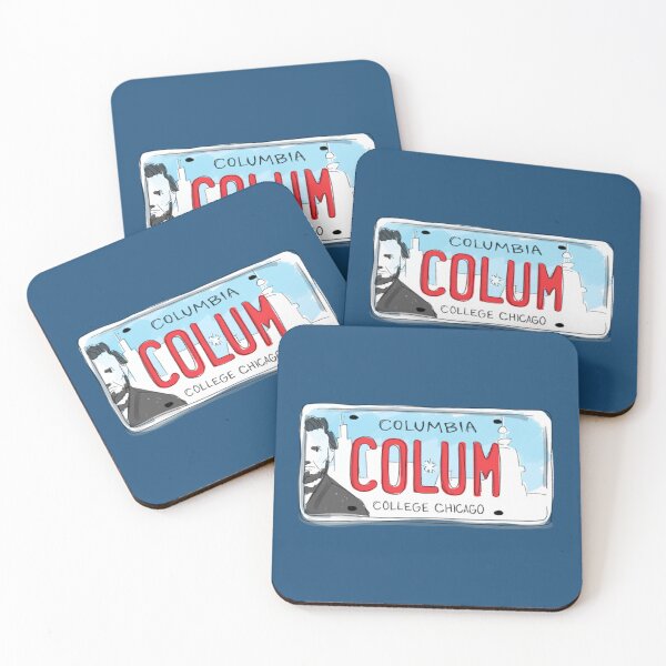 Item preview, Columbia College Chicago License Plate Design   designed and sold by RayAndAnnShops.