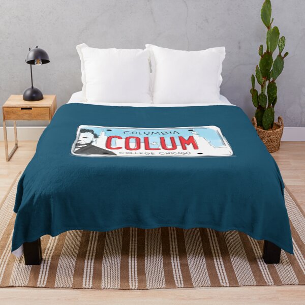 Item preview, Columbia College Chicago License Plate Design designed and sold by RayAndAnnShops.