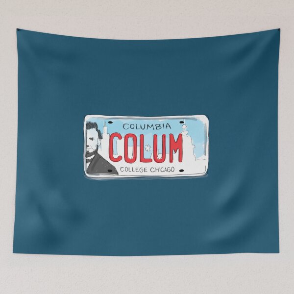 Item preview, Columbia College Chicago License Plate Design   designed and sold by RayAndAnnShops.