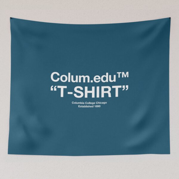 Item preview, Helvetica White Columbia College Chicago Design   designed and sold by RayAndAnnShops.