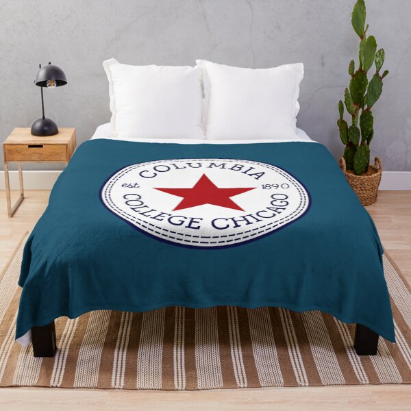 Item preview, Converse columbia college chicago design designed and sold by RayAndAnnShops.