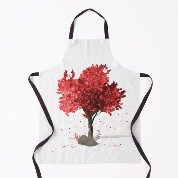 Item preview, Colorful red tree falling leafs designed and sold by JJMasters.