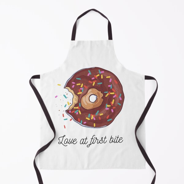 Item preview, Love at first bite  - Doughnut designed and sold by DoodlesnPoodles.