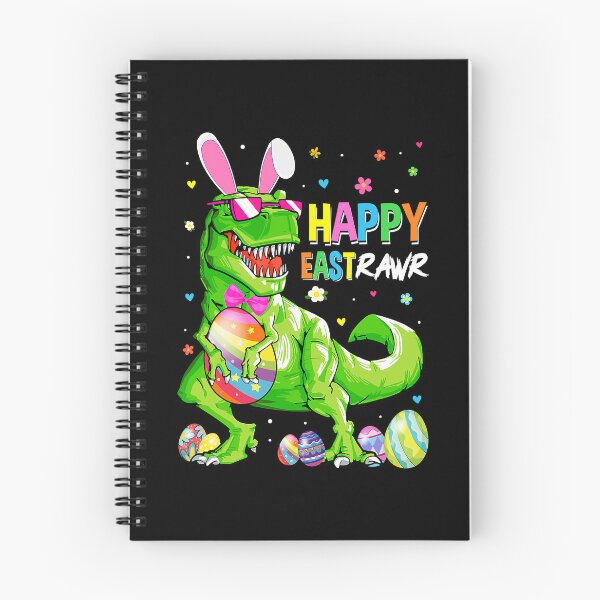 Item preview, Kids Happy Eastrawr T Rex Easter Bunny Egg Funny Dinosaurs designed and sold by HugheDemeyer.