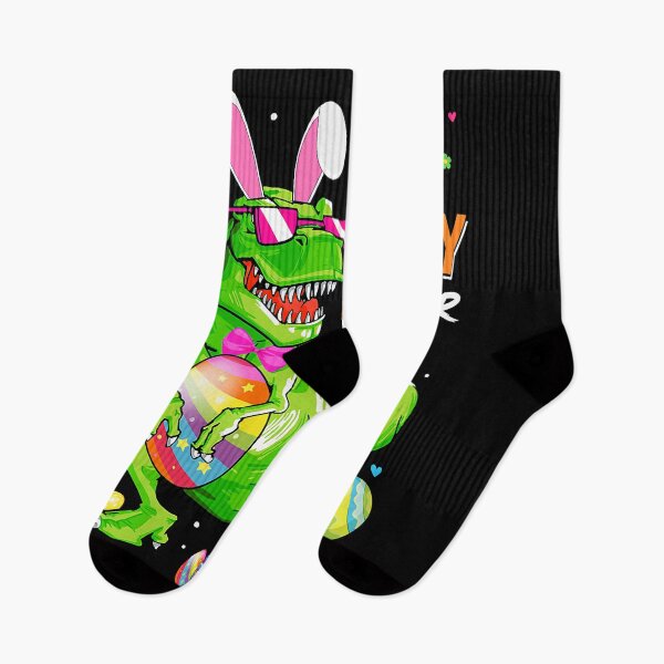 Item preview, Kids Happy Eastrawr T Rex Easter Bunny Egg Funny Dinosaurs designed and sold by HugheDemeyer.
