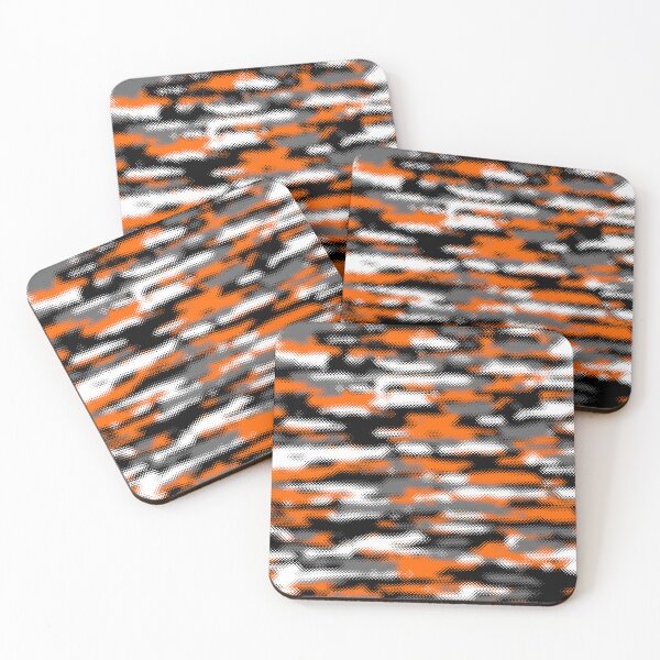 Item preview, Camouflage Orange Black White  designed and sold by Tshirtstory.