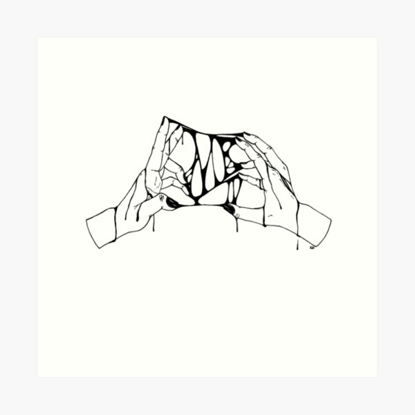 stuck Art Print