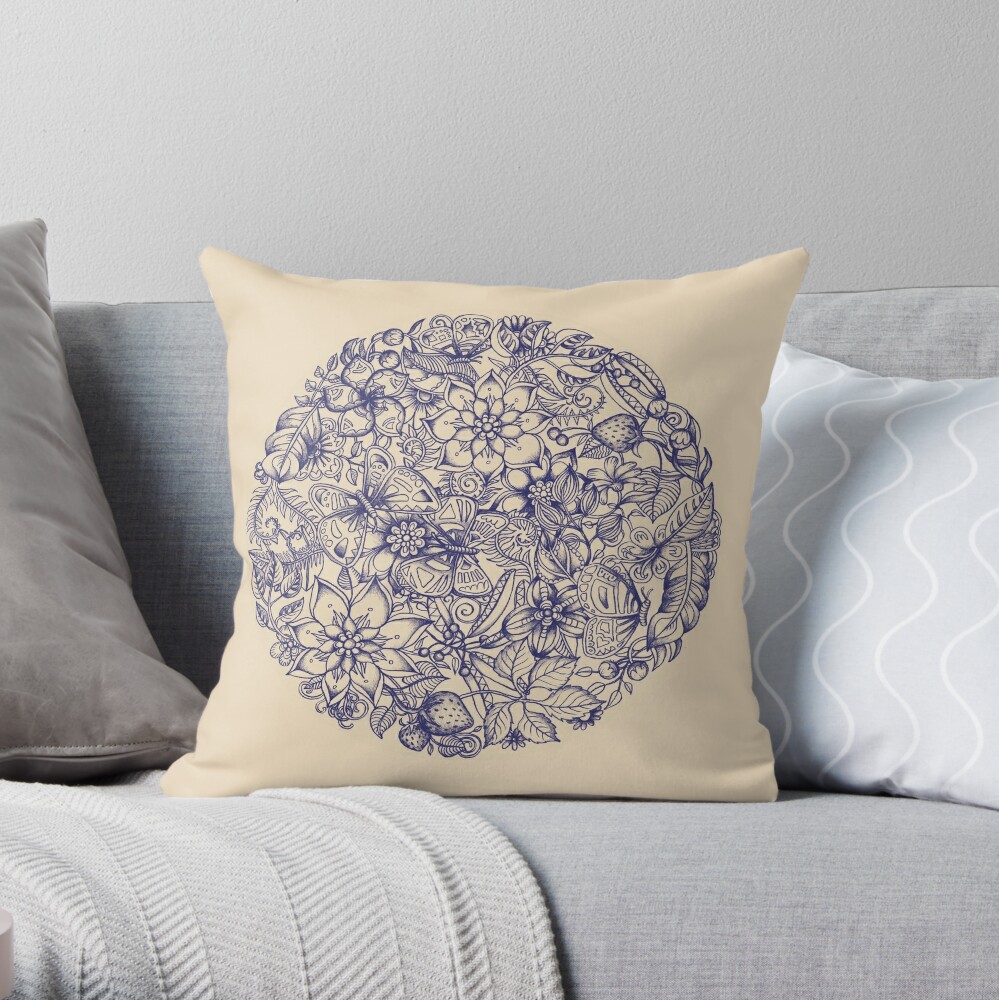 Item preview, Throw Pillow designed and sold by micklyn.
